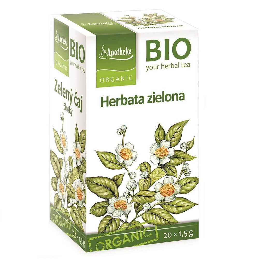 Thé vert de Chine en infusettes BIO 20 x 15 g - APOTHEKE