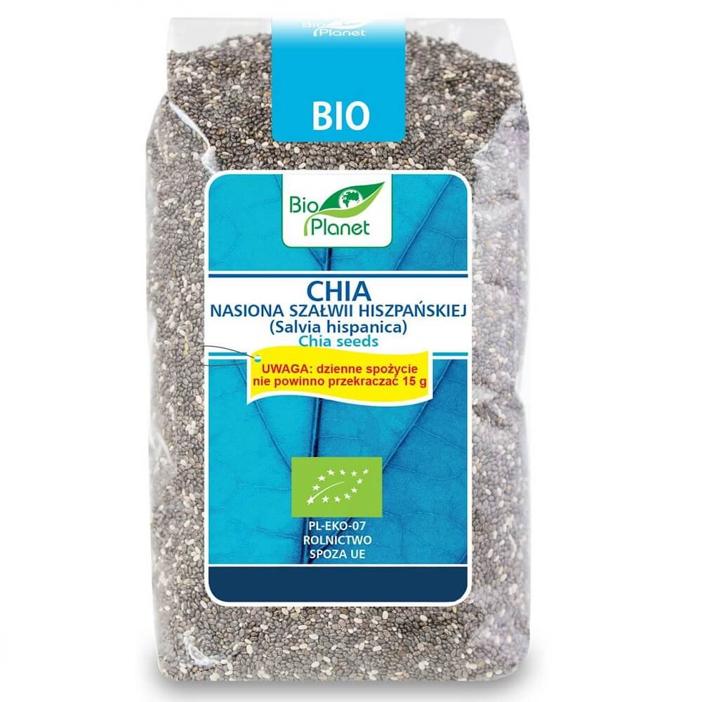 Chia - Graines de sauge espagnole BIO 1 kg - BIO PLANET