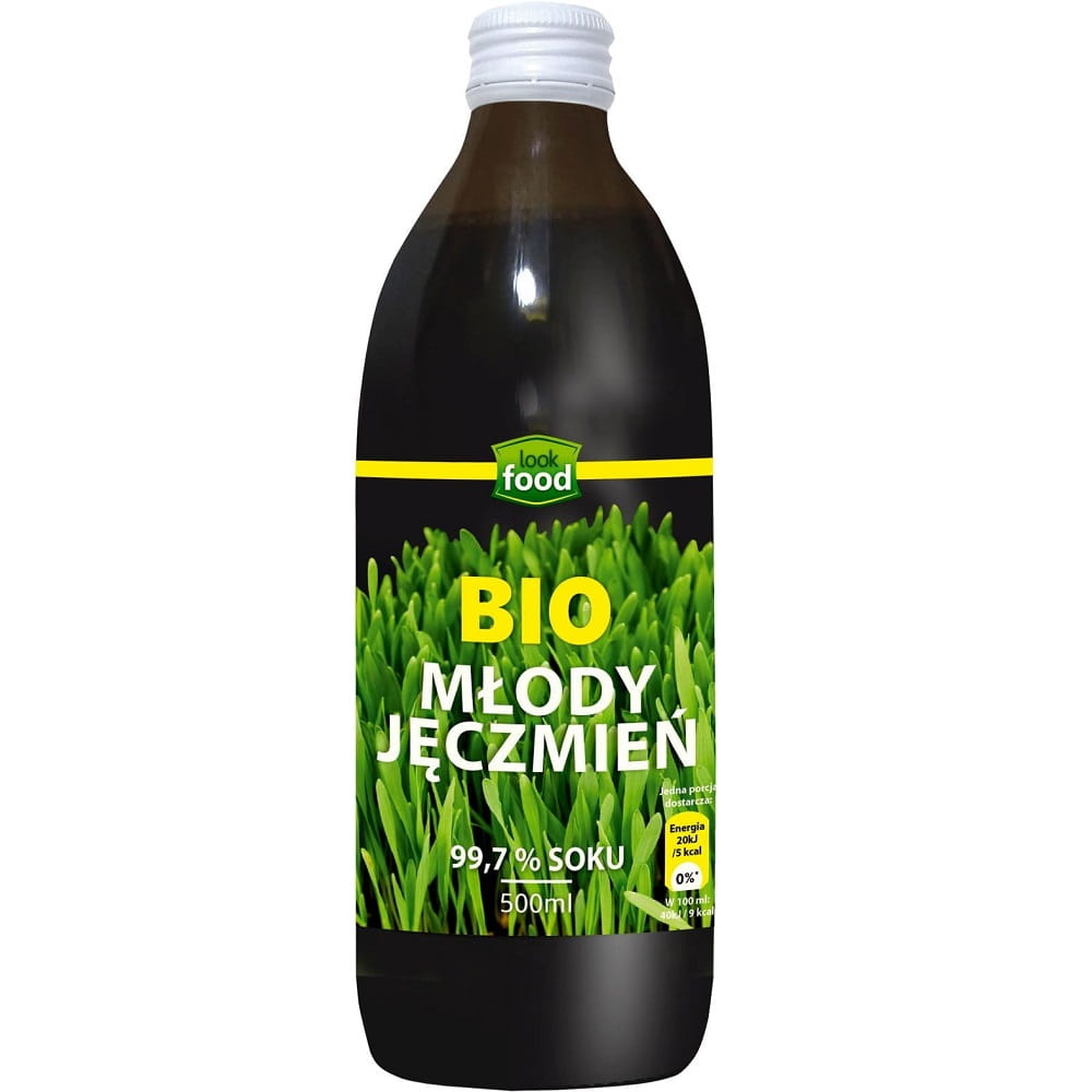 Jus d'orge jeune BIO 500 ml - LOOK FOOD