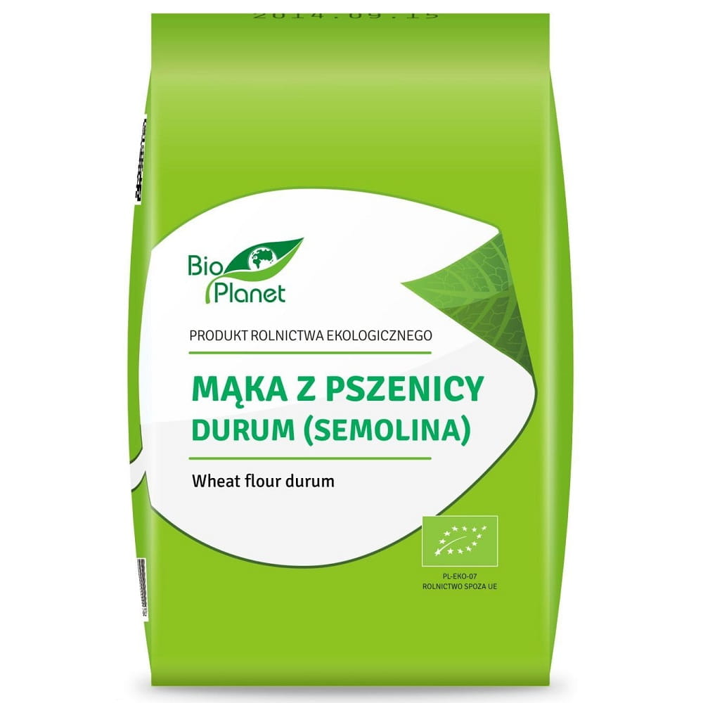 Farine de blé dur (semoule) BIO 1 kg - BIO PLANET