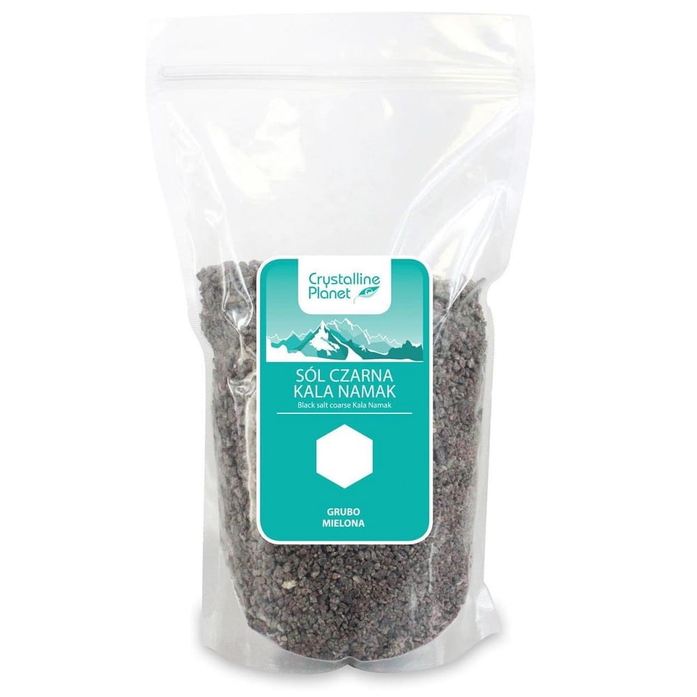 Sel noir, kala namak, grossièrement moulu 1 kg - TRÉSORS DE L'OCÉAN