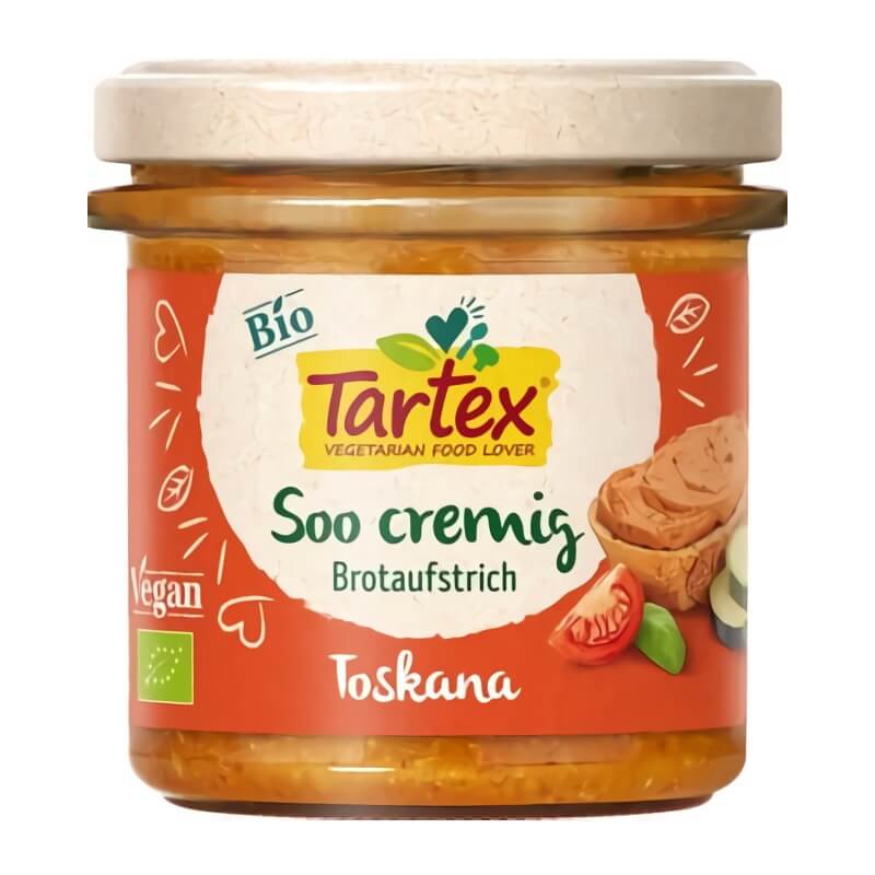 Pâte à crème aux aubergines et courgettes sans gluten BIO 140 g - TARTEX