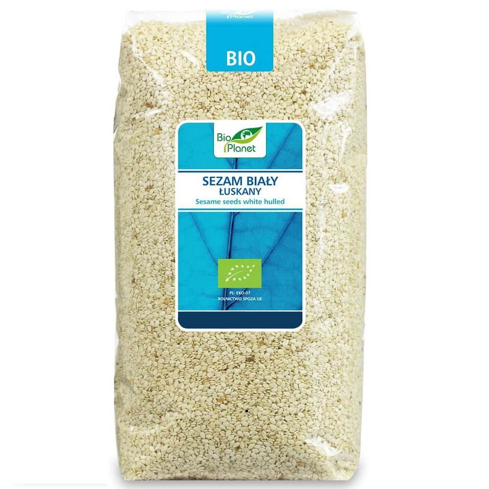 Sésame blanc décortiqué BIO 1 kg - BIO PLANET