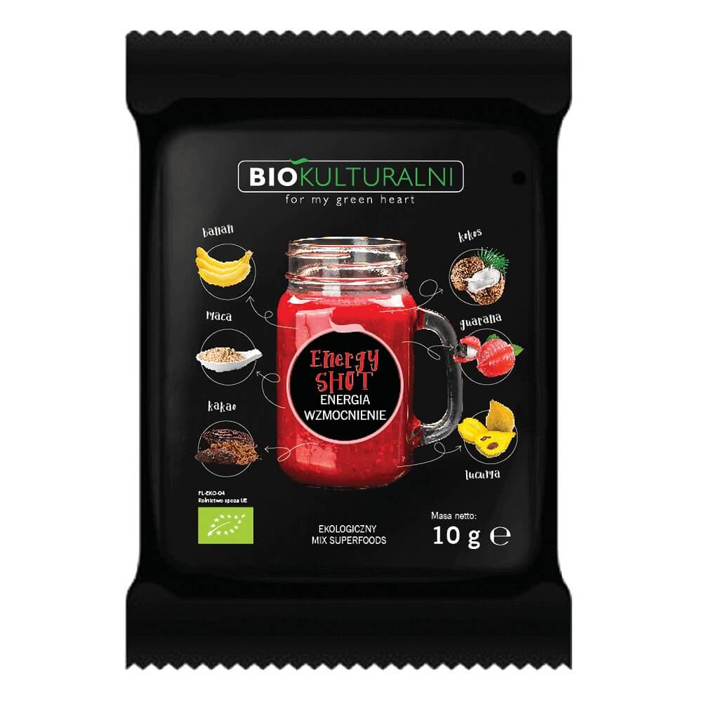Superfoods energy shot blend BIO 10 g - BIOKULTURAL