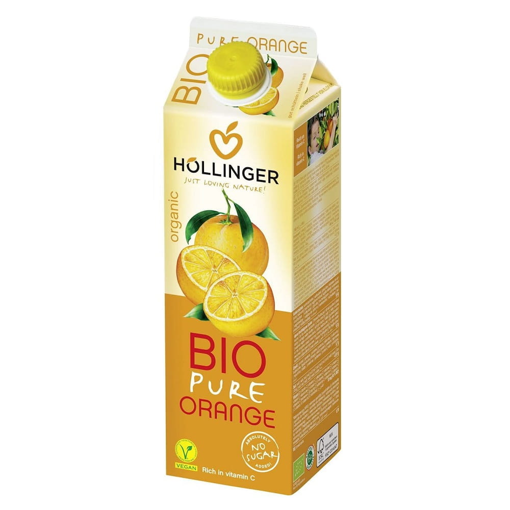 Jus d'orange BIO 1000 ml - HOLLINGER
