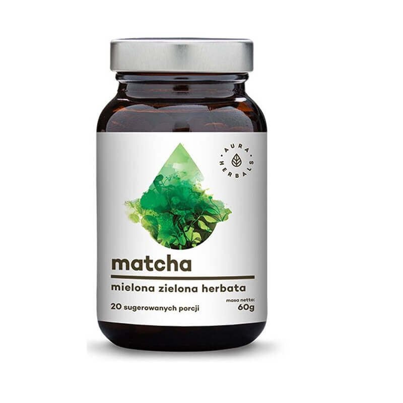 Matcha 100% poudre de thé vert 60g AURA HERBALS