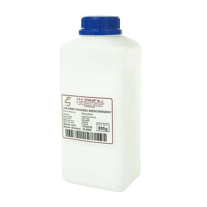 Chlorure de magnésium hexahydraté 800g STANLAB
