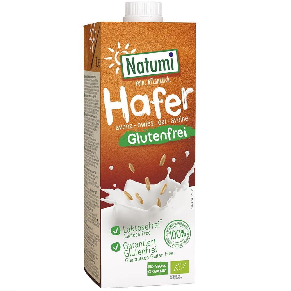 Boisson à l'avoine sans gluten BIO 1000 ml - NATUMI