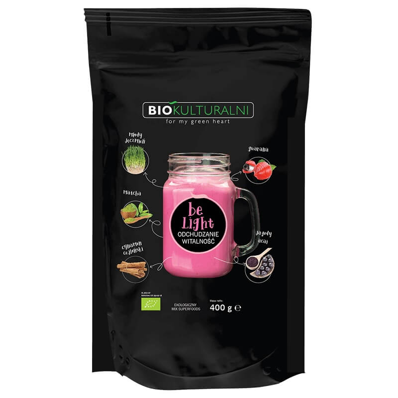 Un mélange de superaliments be light BIO 400 g - BIOKULTURAL