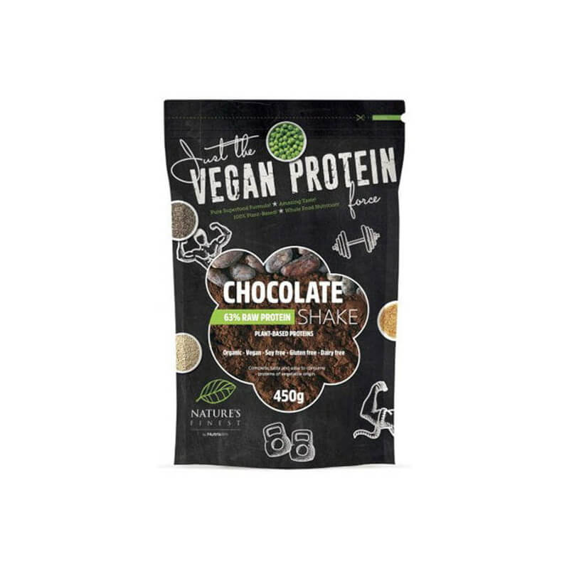 Cocktail protéiné (63%) au chocolat BIO 450g NUTRISSLIM