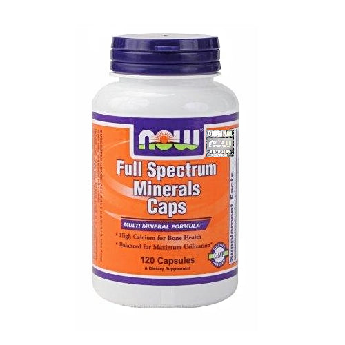 Vitamines minérales à spectre complet 120 gélules NOW FOODS