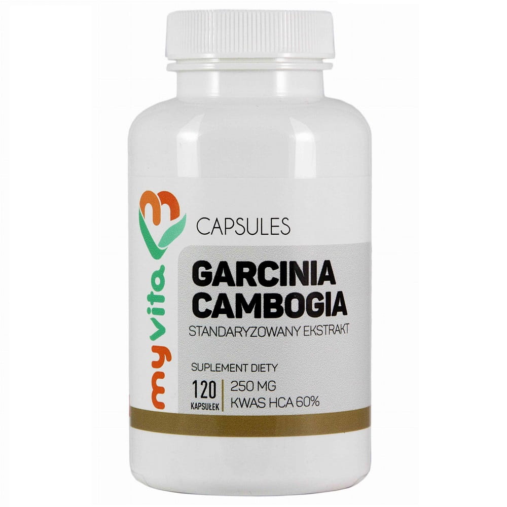 Garcinia cambogia 250mg 60% HCA 120 gélules MYVITA