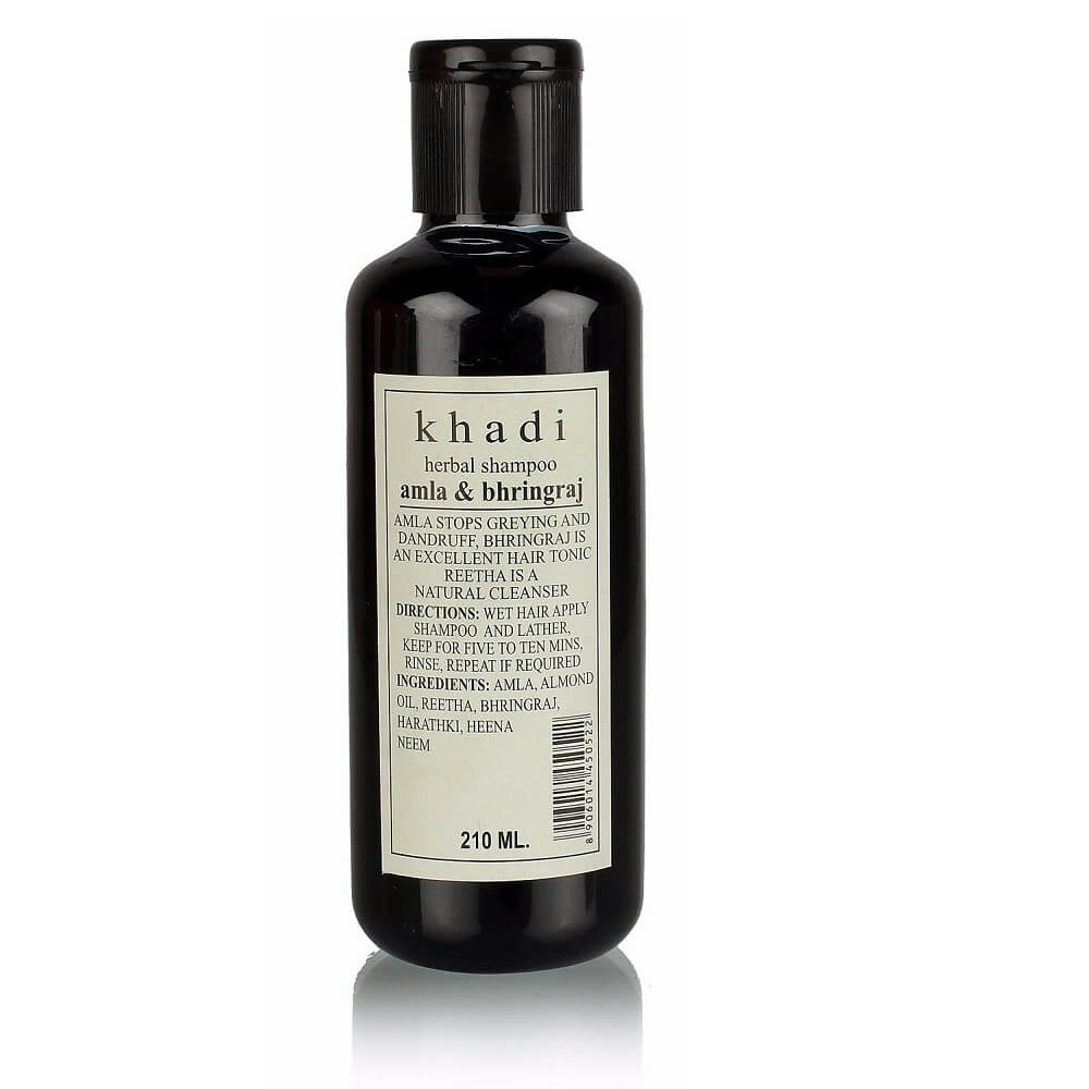 Amla bhringraj shampoing cheveux 210ml KHADI