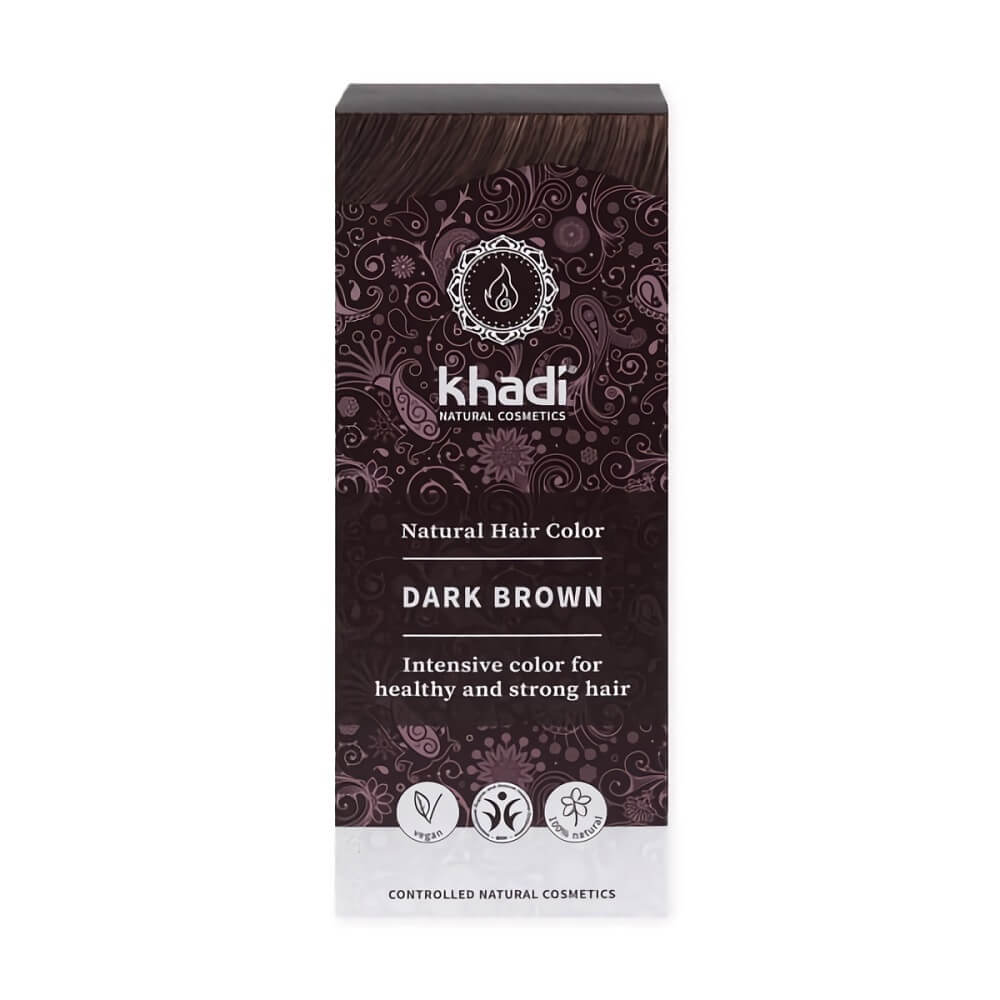 Henné marron foncé KHADI