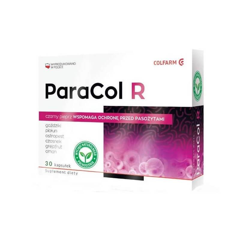 Paracol r parasites poivre noir 30 gélules COLFARM