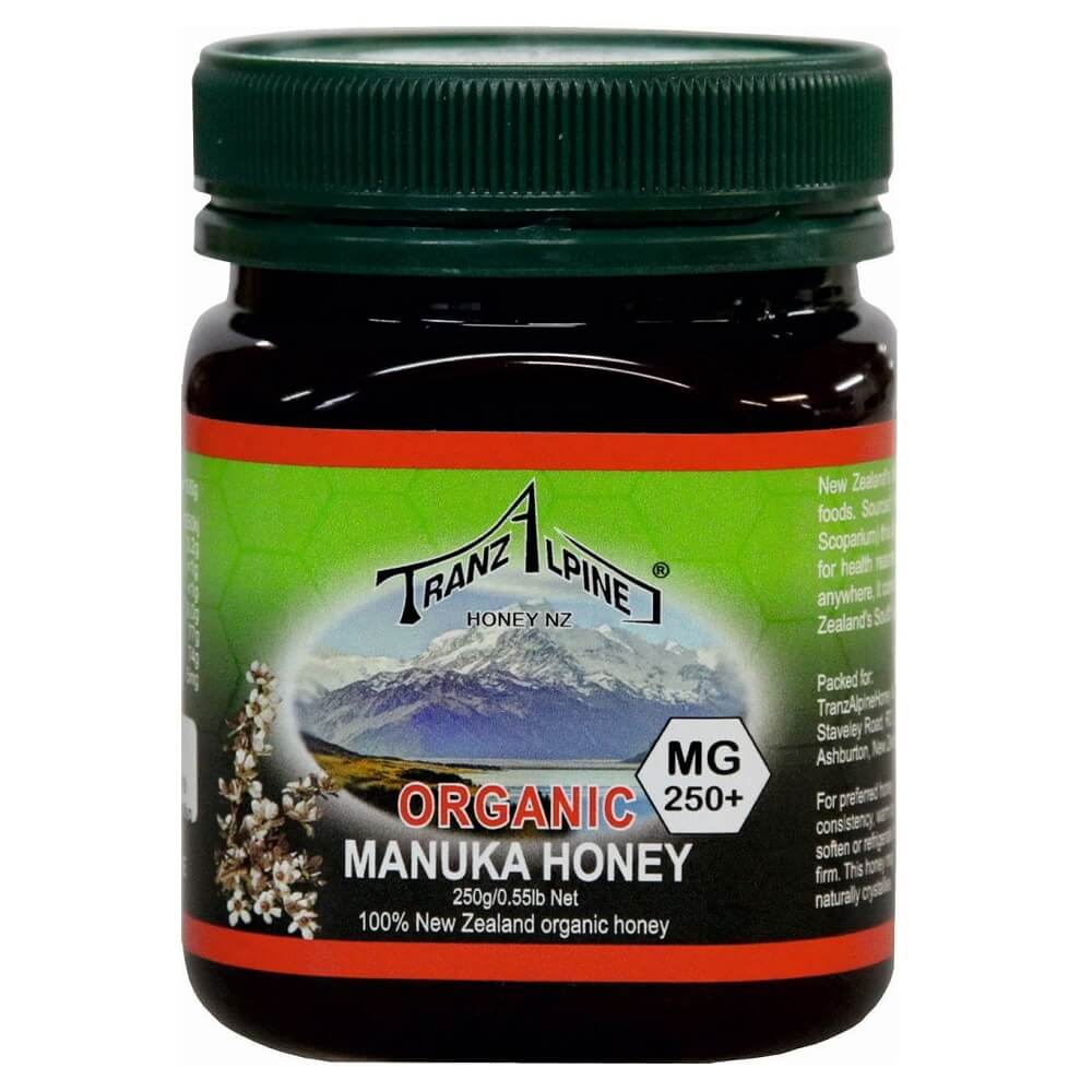 Miel de Manuka MGO 250+ BIO 250 g - TRANZALPINE