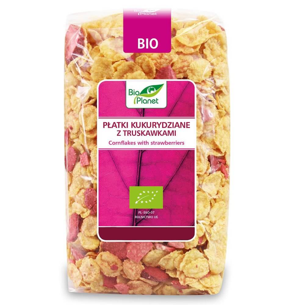 Corn flakes aux fraises BIO 250 g - BIO PLANET