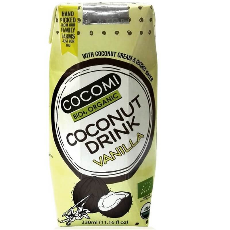 Boisson à la noix de coco saveur vanille BIO 330 ml - COCOMI