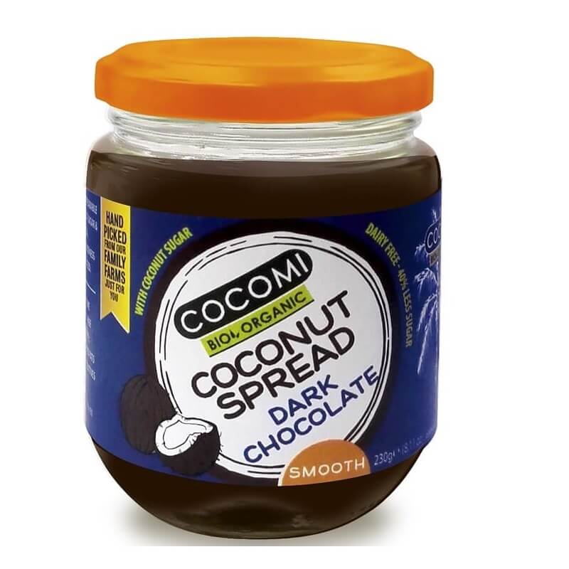 Crème de coco au goût de chocolat noir BIO 230 g - COCOMI