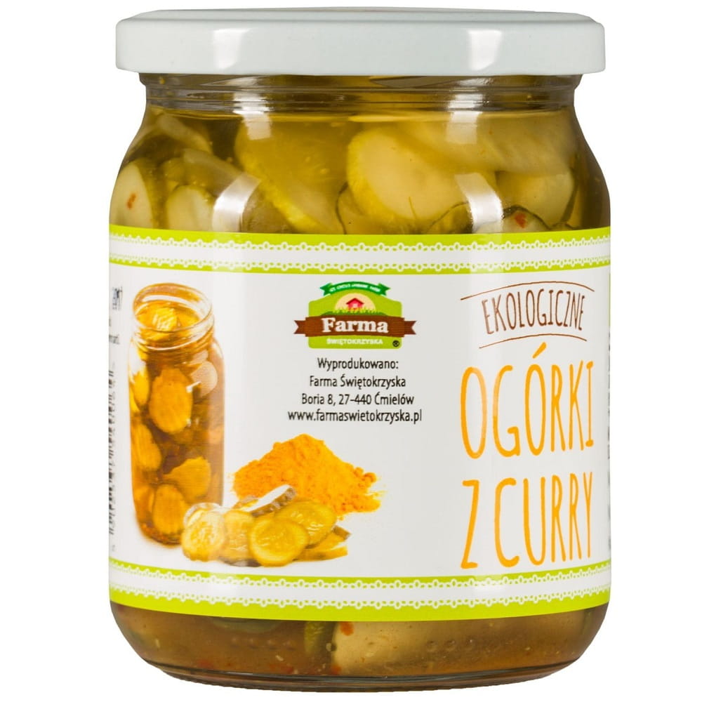 Concombres au curry BIO 320 g - FARMA ŚWIĘTOKRZYSKA