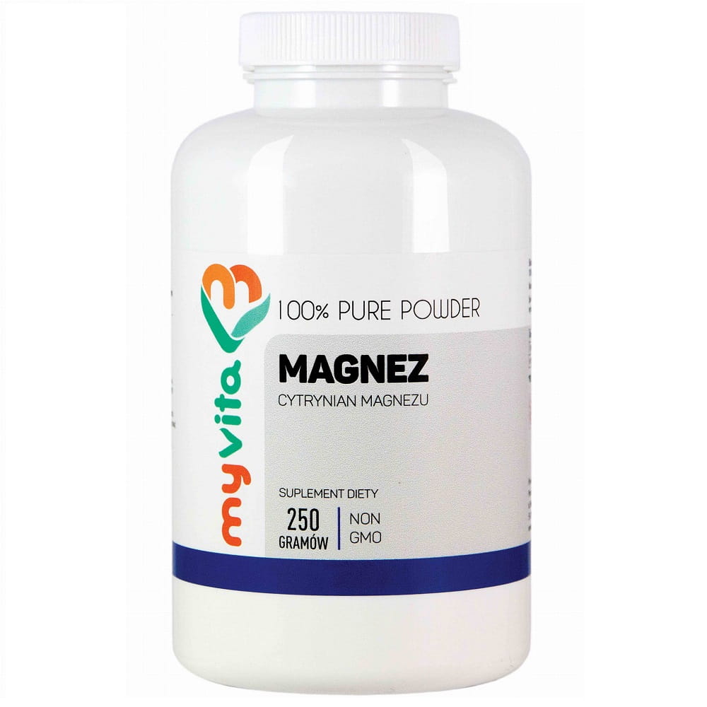 Poudre de citrate de magnésium 250g MYVITA
