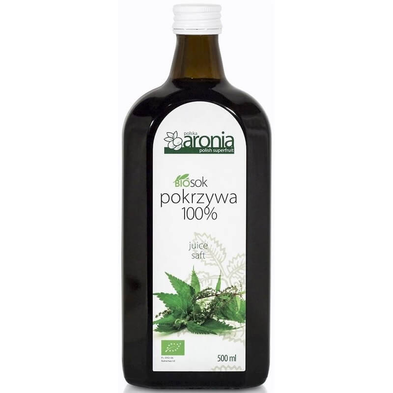 Jus d'ortie 100% BIO 500 ml - POLISH ARONIA