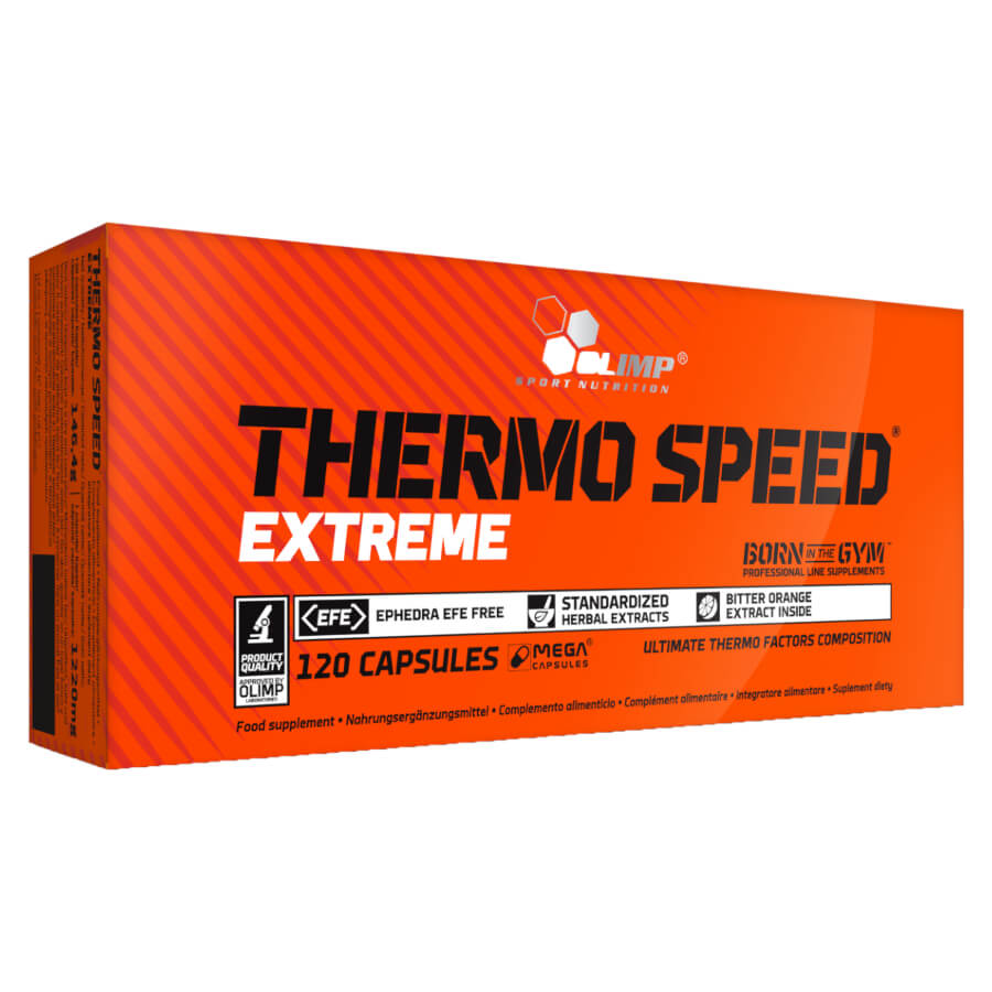 Thermo speed extreme 120 gélules, méga gélules OLIMP SPORT NUTRITION