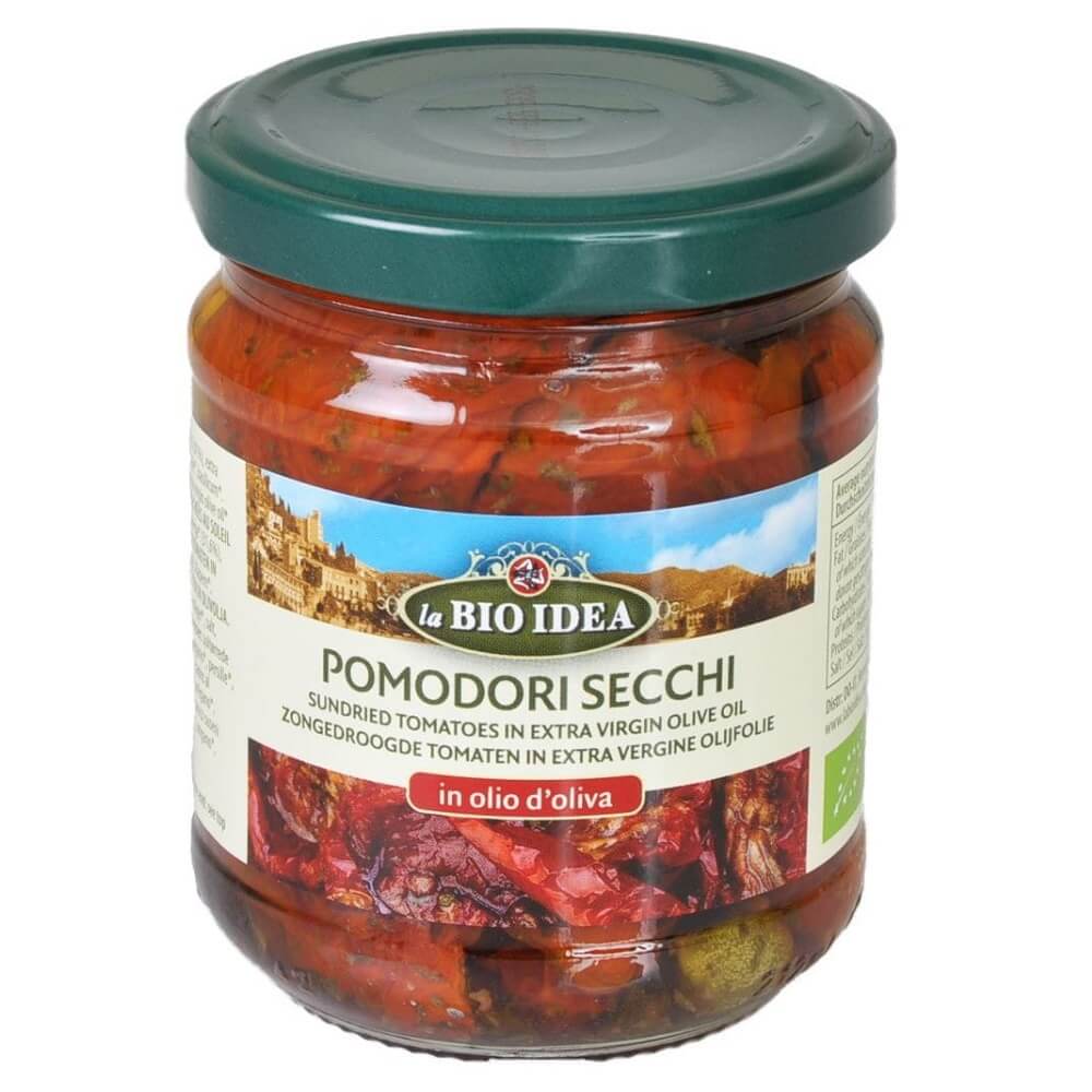 Tomates séchées à l'huile d'olive BIO 190g - LA BIO IDEA