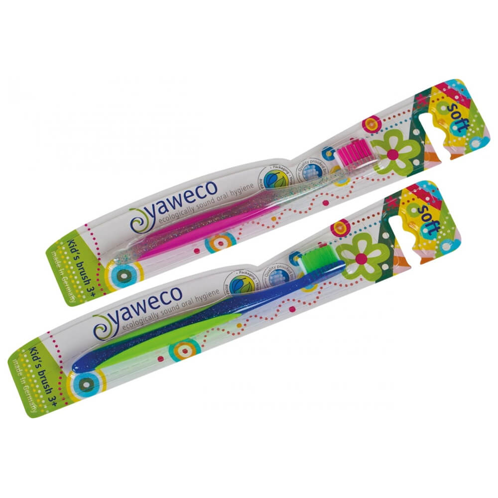 Une brosse à dents en nylon doux pour les enfants - YAWECO
