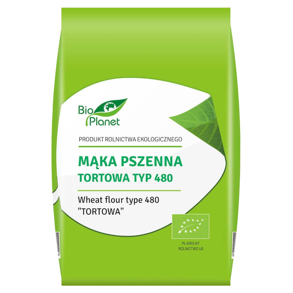 Farine de blé galette type 480 BIO 1 kg - BIO PLANET