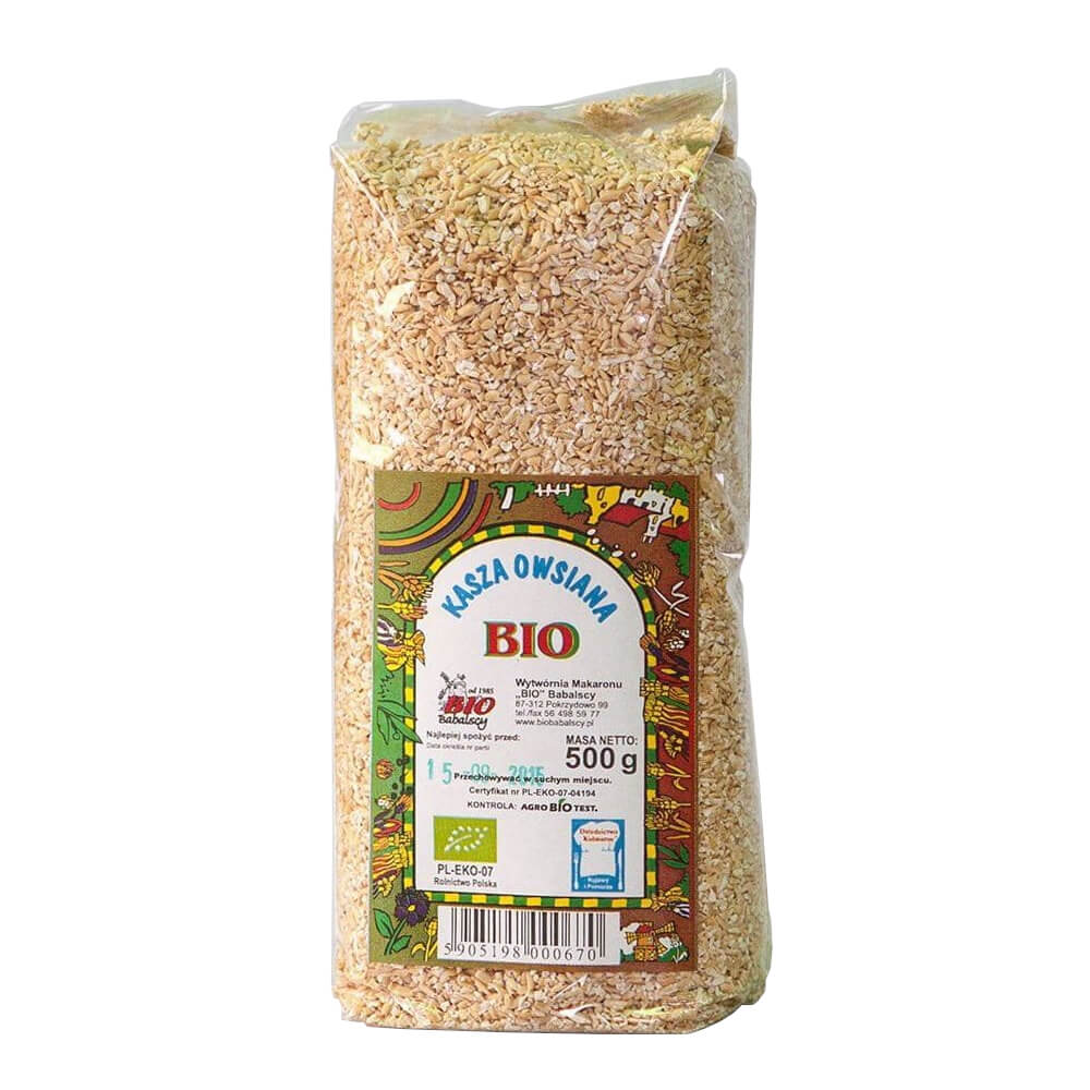 Gruau d'Avoine BIO 500 g - BABALSCY