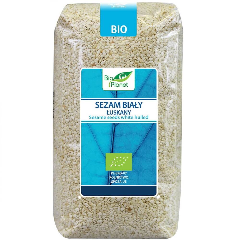 Sésame blanc décortiqué BIO 500 g - BIO PLANET