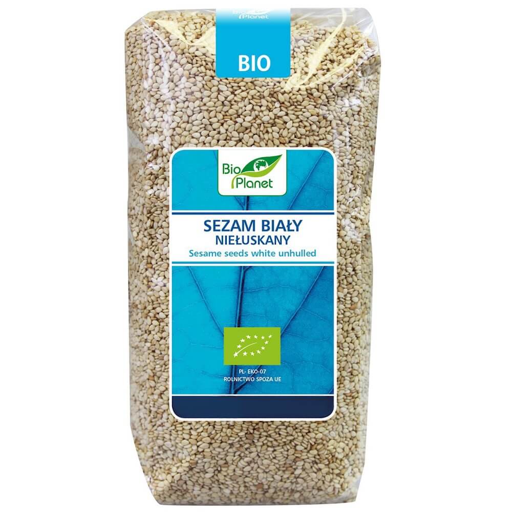 Sésame blanc en coque BIO 500 g - BIO PLANET