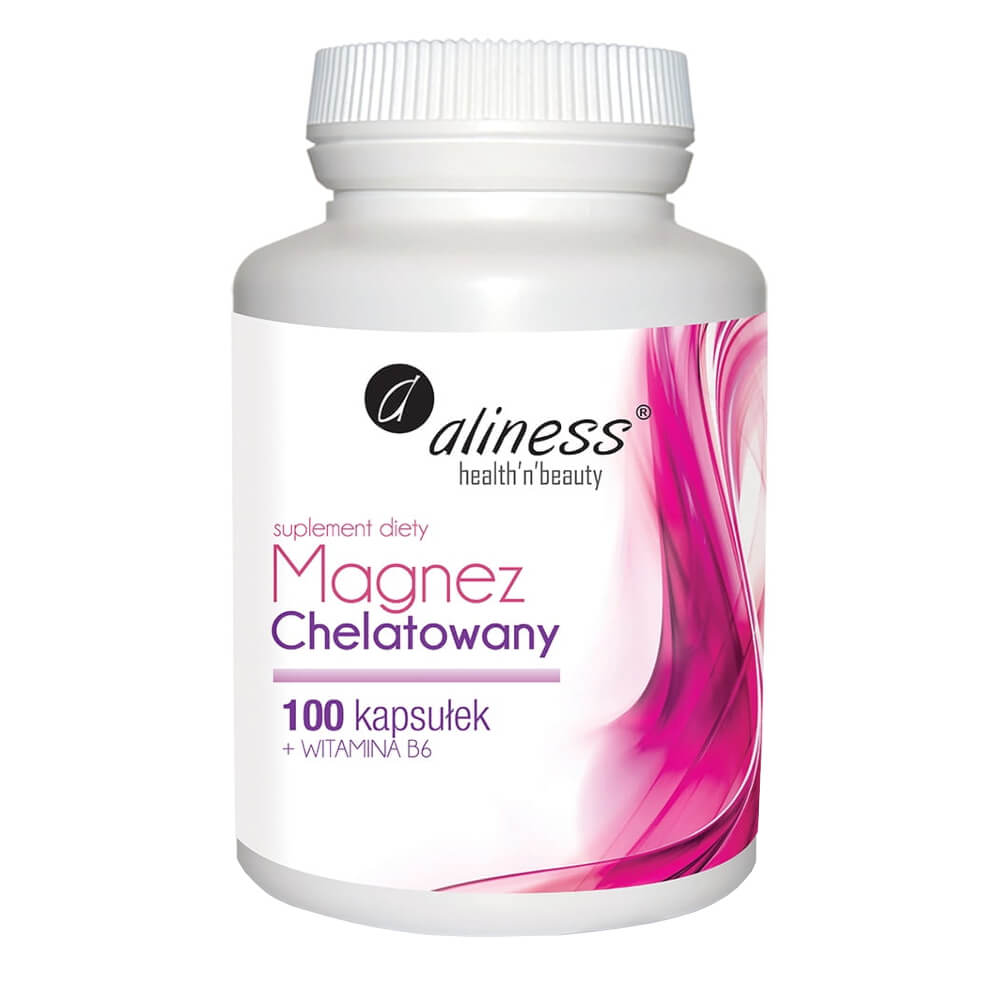 Magnésium chélaté + vitamine B6 100 gélules d'ALINESS