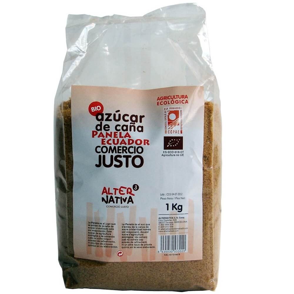 Sucre de canne BIO 1 kg - ALTERNATIVA