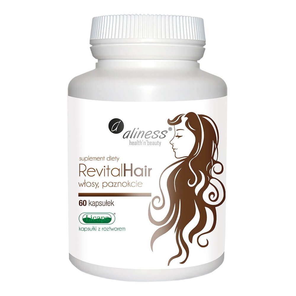 Revitalhair cheveux et ongles 60 gélules aliness licaps