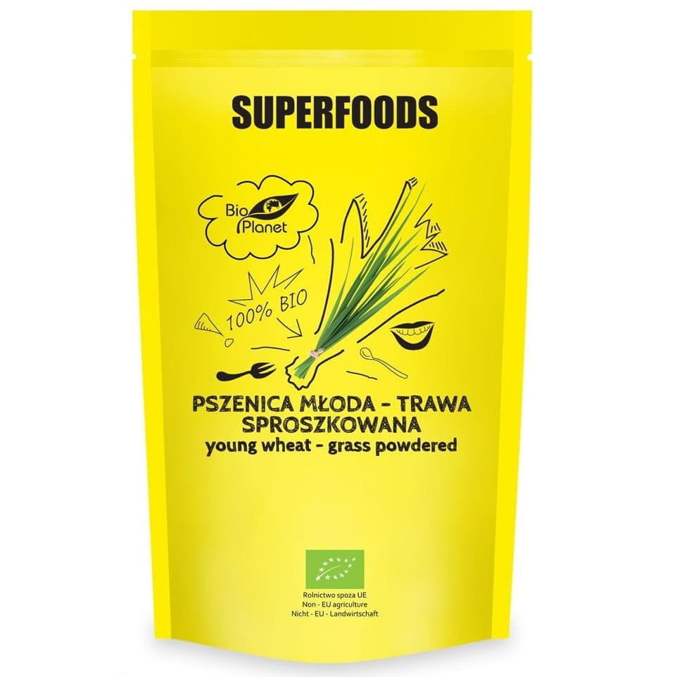 Blé jeune - herbe en poudre BIO 150 g - BIO PLANET