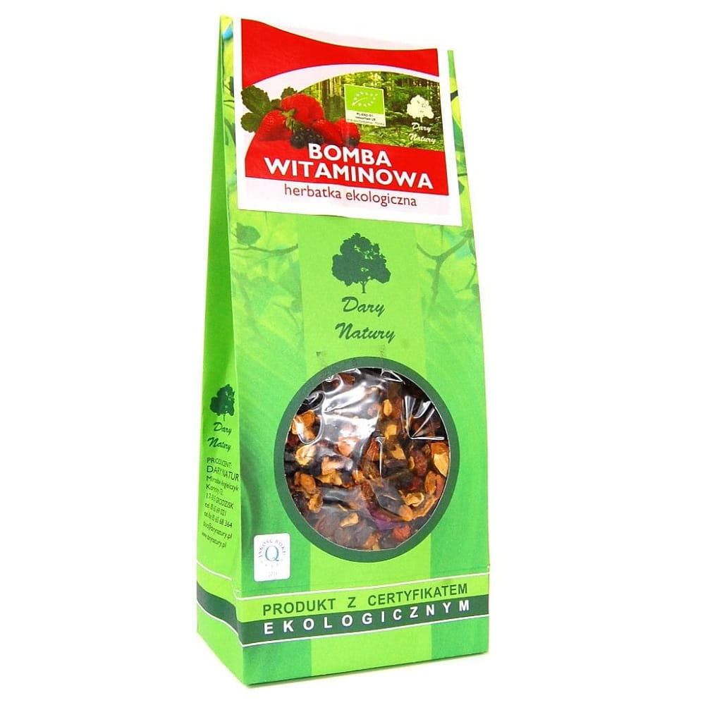 Tisane bombe vitaminée BIO 200 g - CADEAUX DE LA NATURE