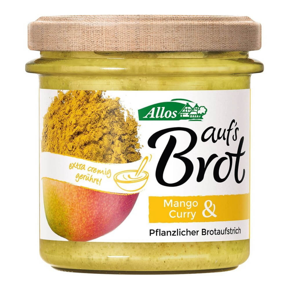 Pâte de crème mangue et curry BIO 140 g - ALLOS