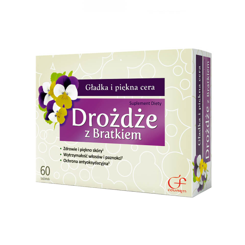 Levure à la pensée 60 comprimés de COLFARM