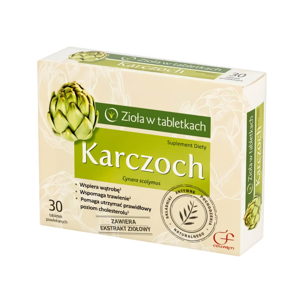 Artichaut 20mg 30 comprimés COLFARM