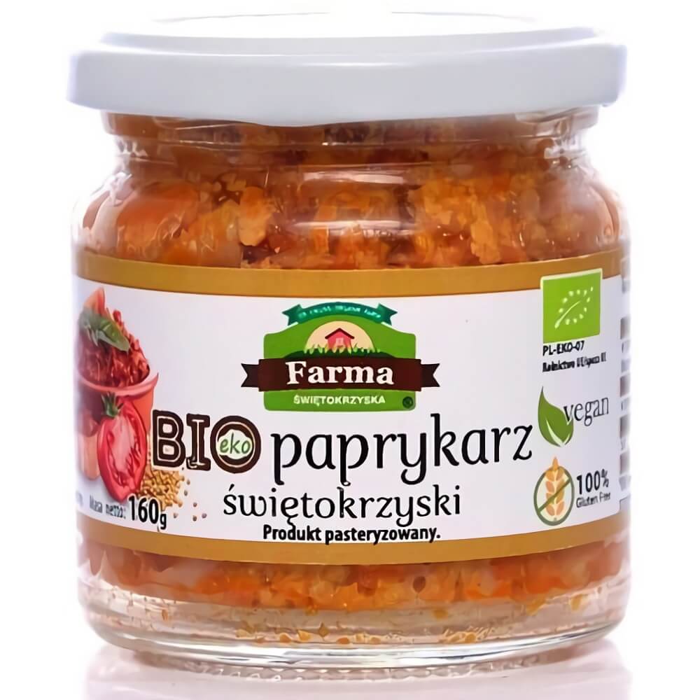 Paprykarz Świętokrzyski BIO 160 g - FERME ŚWIĘTOKRZYSKA