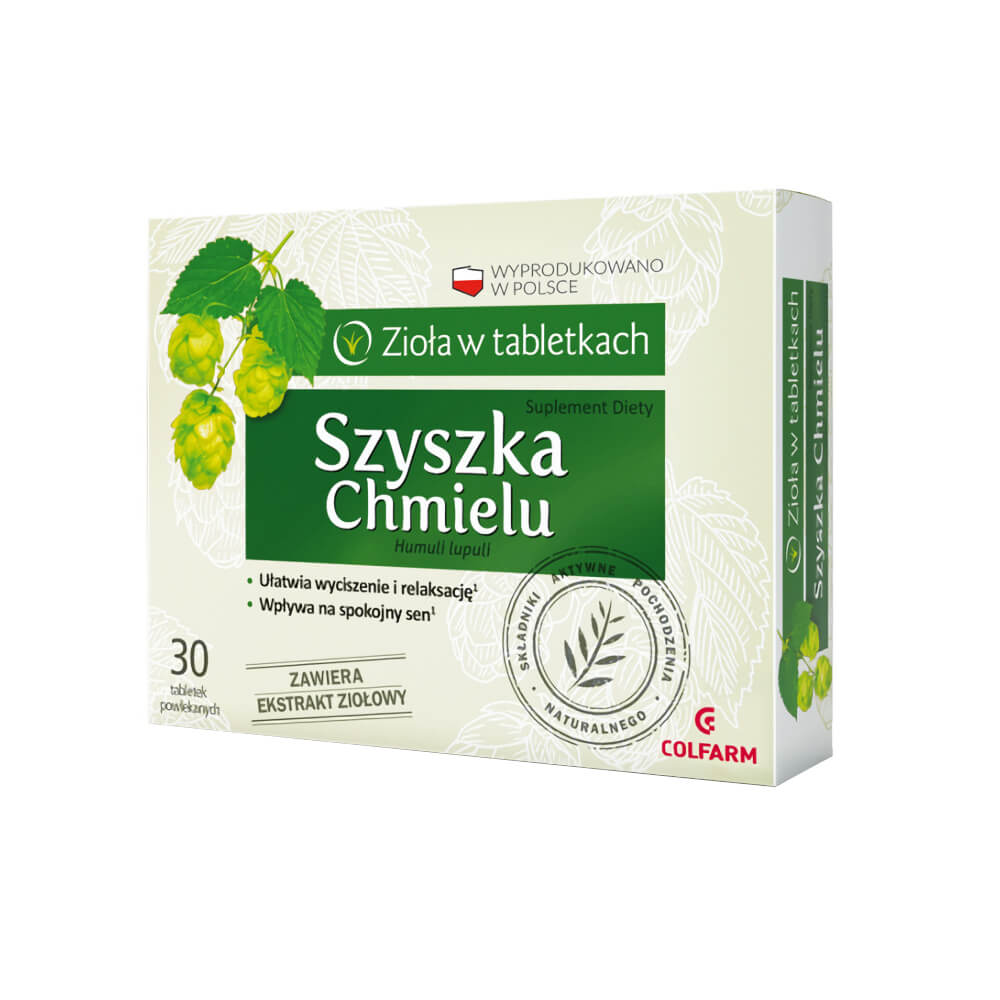 Houblon 105mg 30 comprimés COLFARM