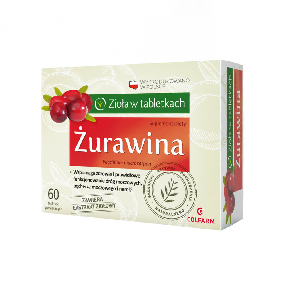 Canneberge 300mg 60 comprimés COLFARM