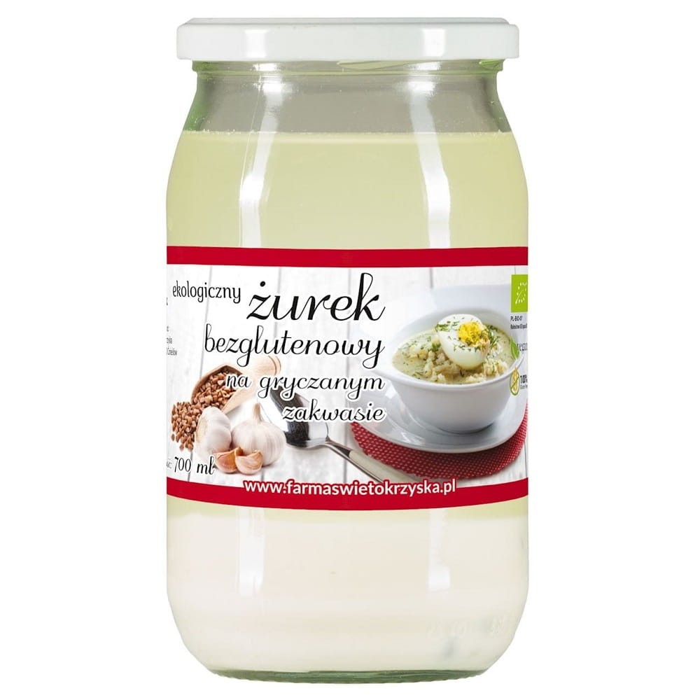 Soupe aigre au sarrasin sans gluten BIO 700 ml - FARMA ŚWIĘTOKRZYSKA