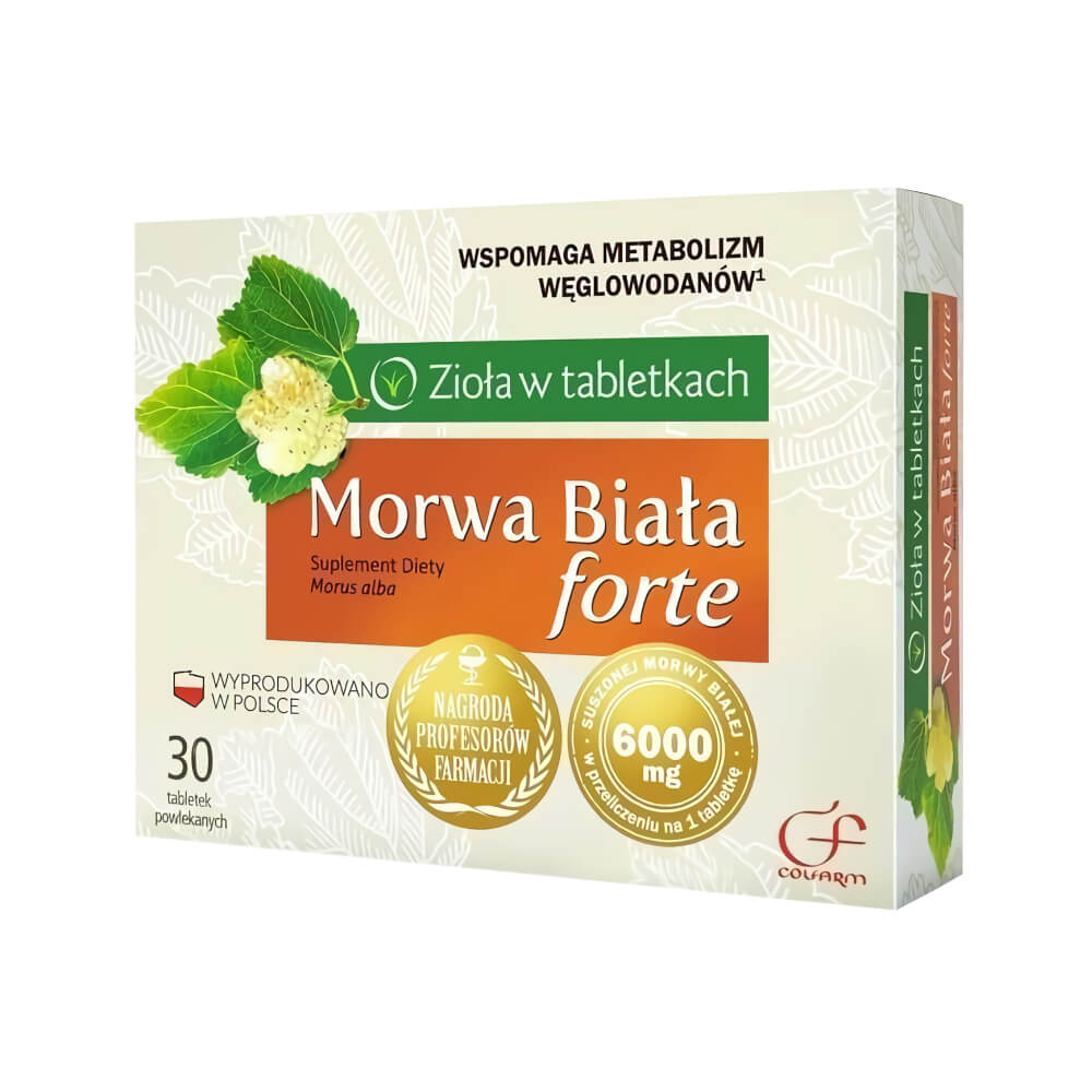 Mûrier blanc FORTE 6000mg 30 comprimés COLFARM
