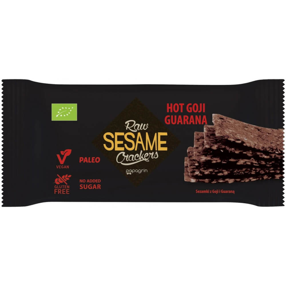 Graines de sésame goji guarana chaudes sans gluten BIO 20 g - PAPAGRIN