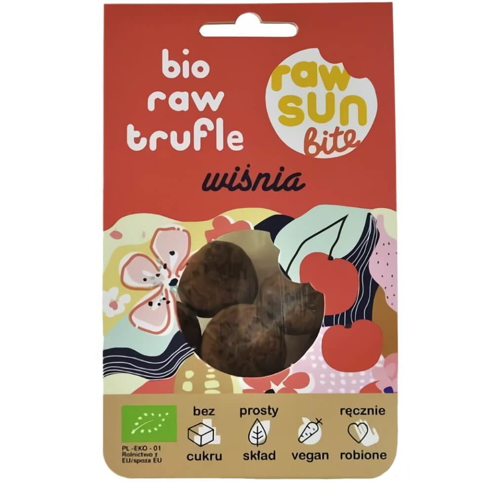 Truffes Cerise BIO 105 g - RAW SUN BITE