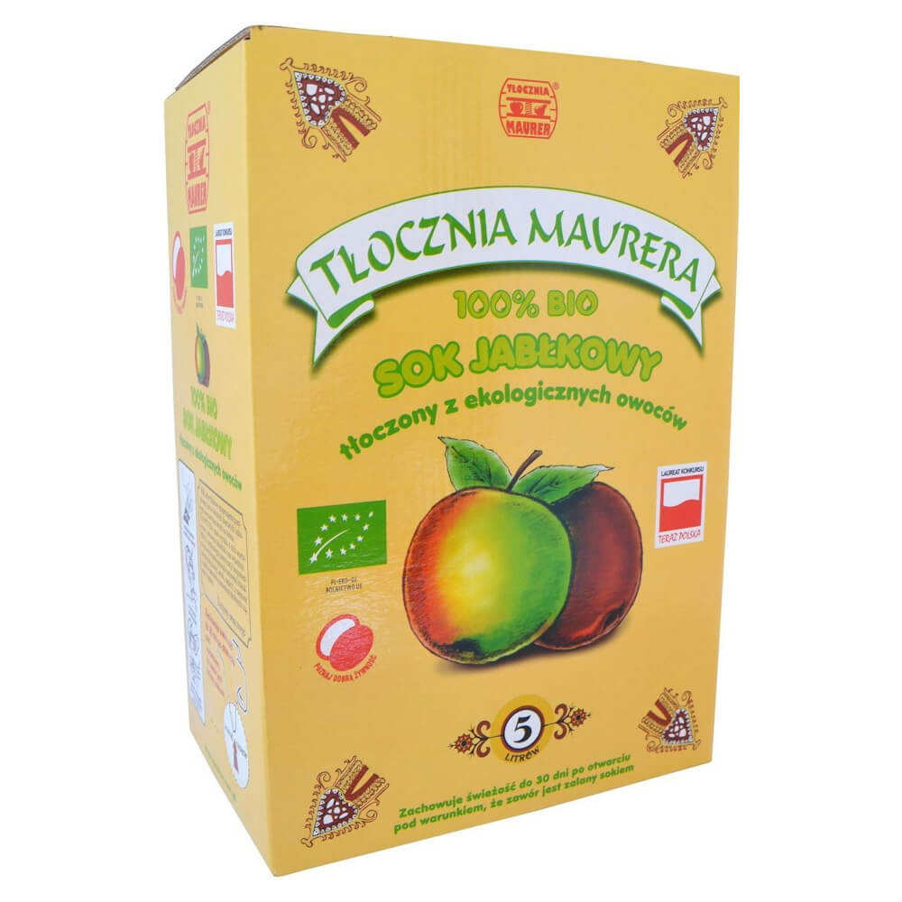 Jus de pomme BIO 5000 ml - MAURER PRESS