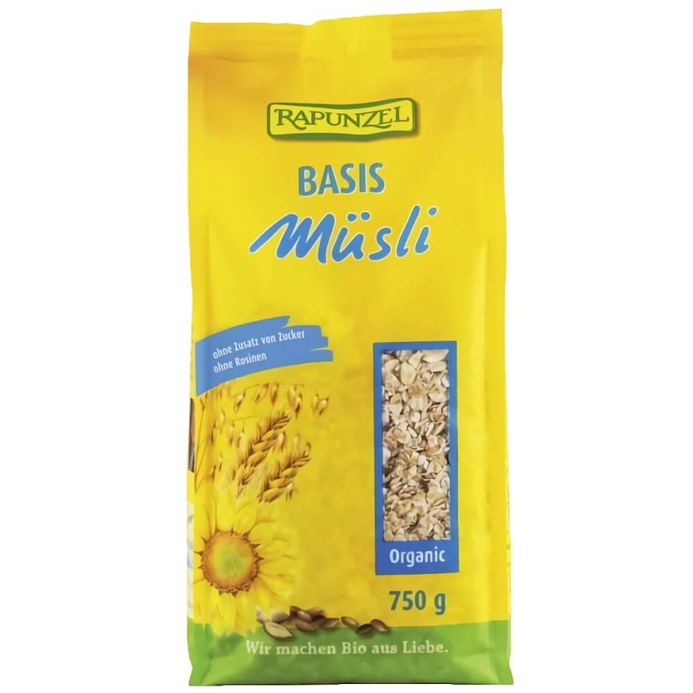 Muesli aux céréales BIO 750 g - RAIPONCE